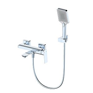 Смеситель для ванны с душем WONZON & WOGHAND DIAMOND, Хром (WW-88639011-CR) купить в интернет-магазине сантехники Sanbest