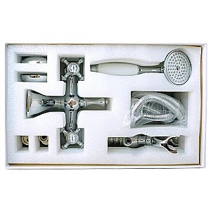 Смеситель для ванны Migliore PRESTIGE 32448 хром купить в интернет-магазине сантехники Sanbest