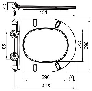 Унитаз подвесной BelBagno Sfera BB046CHR безободковый, с крышкой микролифт, с инсталляцией и белой кнопкой купить в интернет-магазине Sanbest