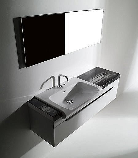 Раковина Kerasan Inka Project 60 3411 bi*1 белая купить в интернет-магазине Sanbest