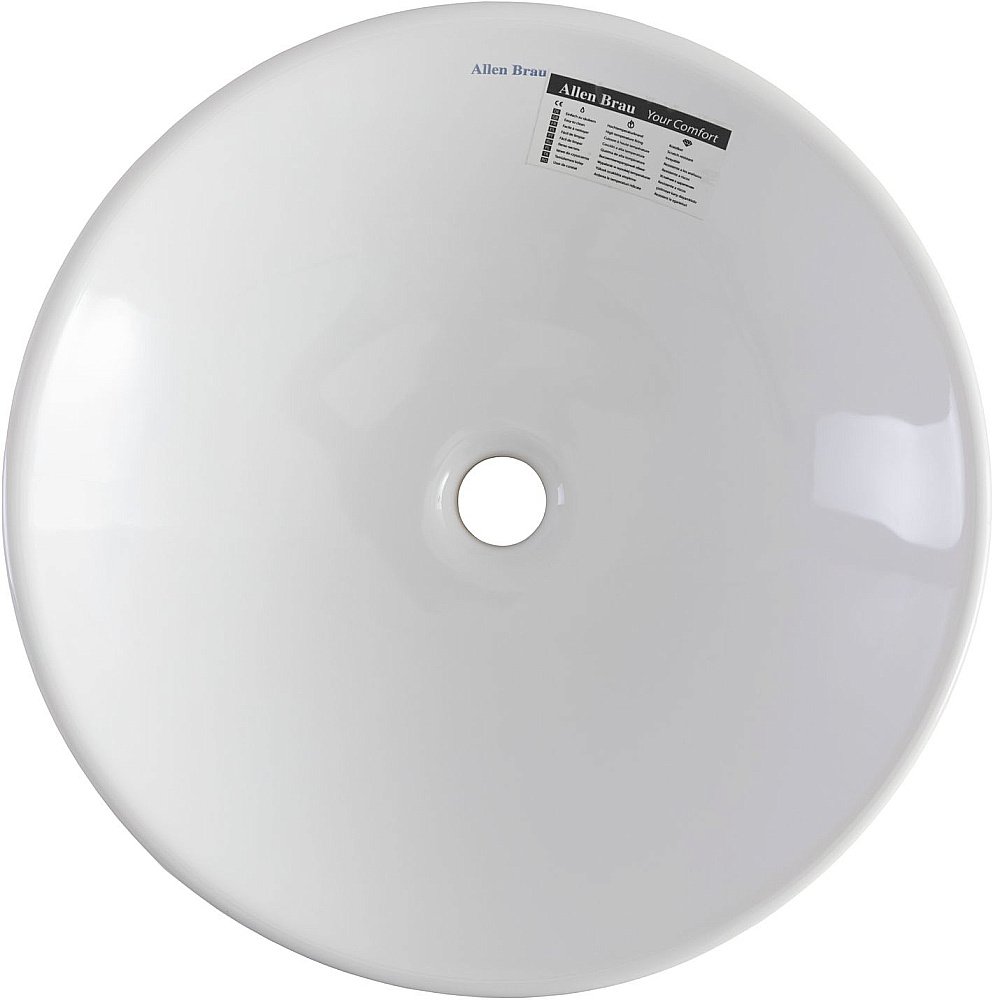 Раковина накладная Allen Brau Fantasy 45 4.11019.20 белая купить в интернет-магазине Sanbest