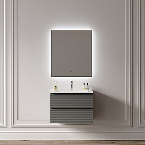 Зеркало с подсветкой Sancos Square 2.0 SQ2.700 70х80 в ванную от интернет-магазине сантехники Sanbest