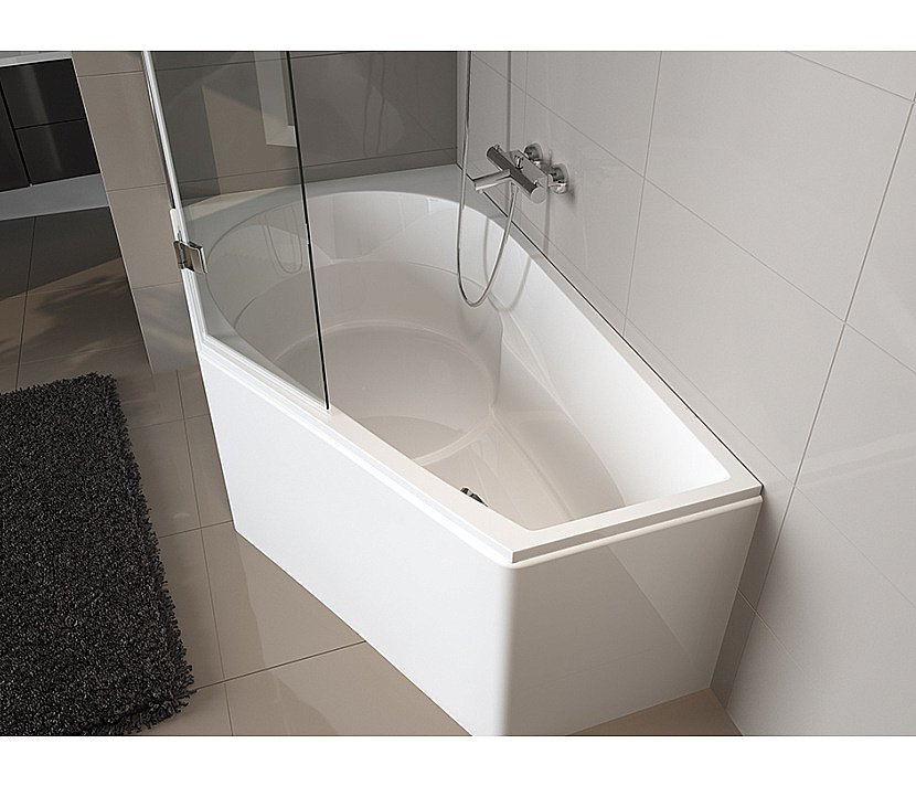 Акриловая ванна Riho Yukon 160x90 белая купить в интернет-магазине Sanbest