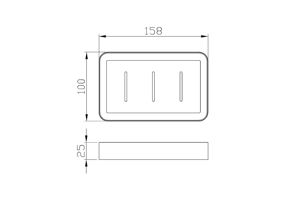 Мыльница с держателем WONZON & WOGHAND LOTTE WW-8324 хром купить в интернет-магазине сантехники Sanbest