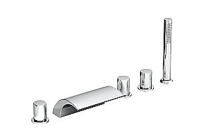 Смеситель врезной каскадный для ванны Ravak WF 025.00 купить в интернет-магазине сантехники Sanbest