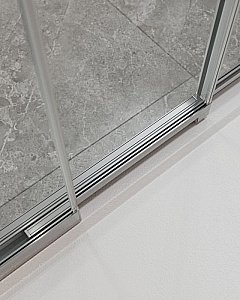 Душевая дверь Cezares MOLVENO-BF-3-90-C-Cr-IV хром купить в интернет-магазине Sanbest