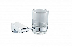 Стакан для зубных щеток CeramaLux Neo 51002 хром купить в интернет-магазине сантехники Sanbest