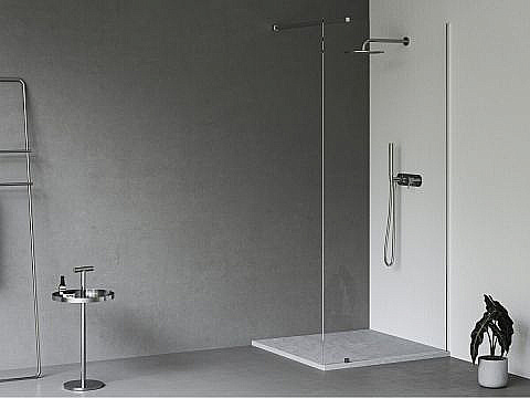 Душевой поддон Ravak SLATE PRO 90x90 XA03773O010 серый купить в интернет-магазине Sanbest