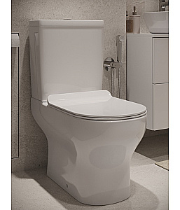 Унитаз напольный Agger AT13000 с бачком, белый купить в интернет-магазине Sanbest