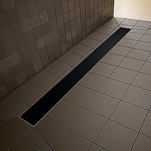 Душевой трап Radaway SLIM 950 черное стекло купить в интернет-магазине Sanbest