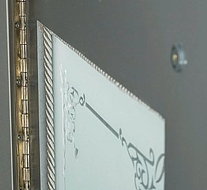 Витрина Migliore Bella 21255 серебро для ванной в интернет-магазине сантехники Sanbest