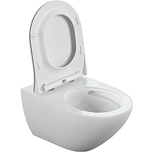 Унитаз с инсталляцией Cersanit Street Fusion Vortex 64578 с крышкой микролифт, безободковый купить в интернет-магазине Sanbest