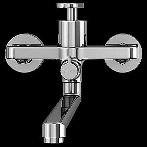 Смеситель для ванны Elghansa Darrel 5305050 хром купить в интернет-магазине сантехники Sanbest