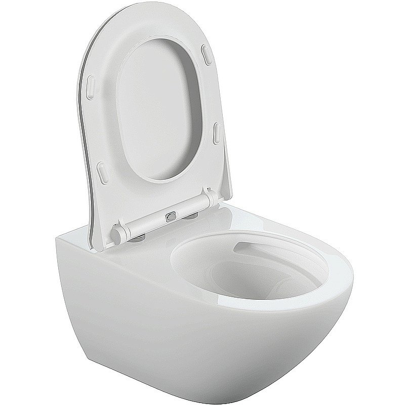 Унитаз с инсталляцией Cersanit Street Fusion Vortex 64578 с крышкой микролифт, безободковый купить в интернет-магазине Sanbest