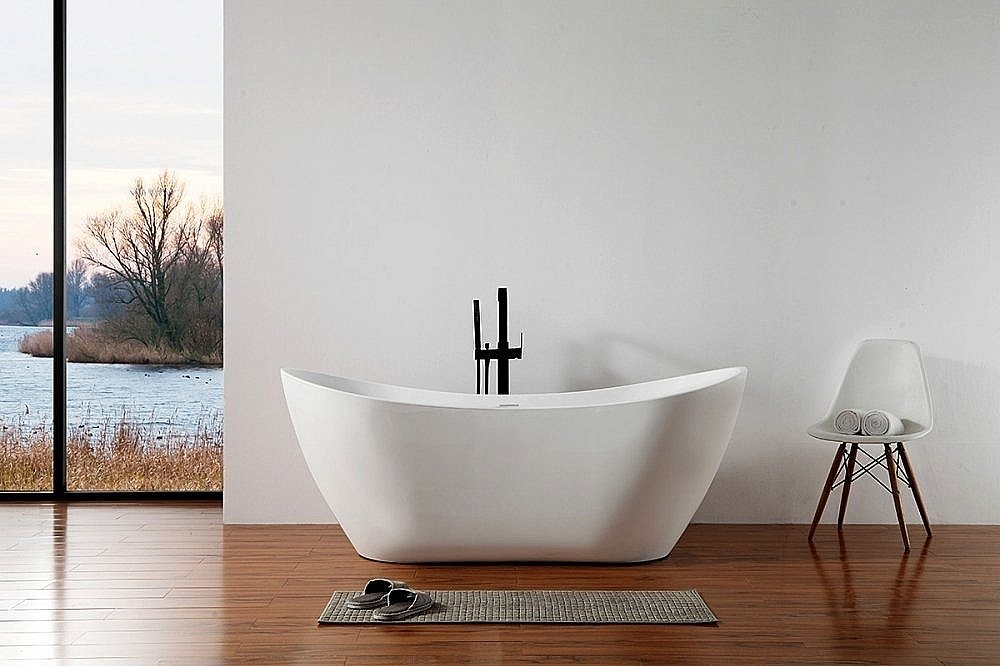 Акриловая ванна Abber AB9322 180х80 купить в интернет-магазине Sanbest