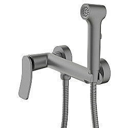 Гигиенический душ Azario Escaro AZ-K2574GR графит купить в интернет-магазине сантехники Sanbest