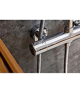 Душевая система Agger Thermo A2451200 хром купить в интернет-магазине сантехники Sanbest