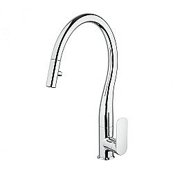 Смеситель для кухни PAINI Nove 09CR591D хром купить в интернет-магазине сантехники Sanbest