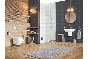 Раковина на полупьедестале Grohe Euro Ceramic 59,5 белая купить в интернет-магазине Sanbest