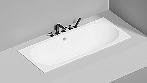 Ванна Salini Ornella AXIS S-Sense 180x80 103411M белая матовая купить в интернет-магазине Sanbest