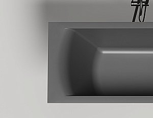 Ванна Salini Cascata S-Stone 170x75 104123MF RAL матовая купить в интернет-магазине Sanbest