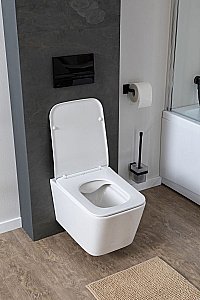 Унитаз подвесной Aquanet Rimless Tavr 2.0 W LX-1907 с крышкой микролифт, безободковый купить в интернет-магазине Sanbest