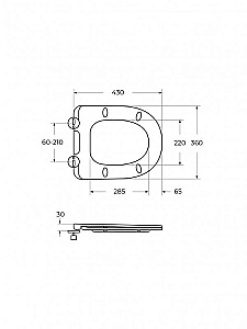 Унитаз подвесной BelBagno Compatto BB003CH-TOR/SC белый, безободковый, с крышкой микролифт, слив-торнадо купить в интернет-магазине Sanbest