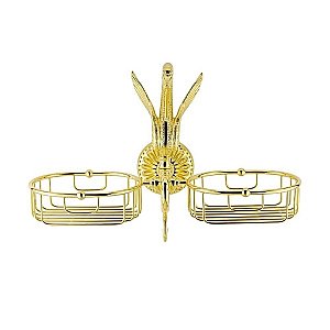 Полка Migliore LUXOR 26126 золото купить в интернет-магазине сантехники Sanbest