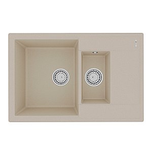 Кухонная мойка Lemark Ramza 760 9910038 бежевая купить в интернет-магазине сантехники Sanbest