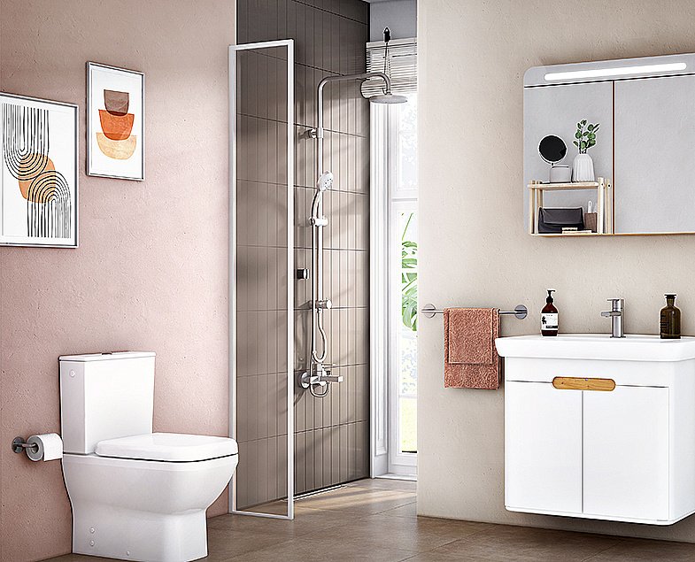 Душевая система Vitra System Rain A45597EXP купить в интернет-магазине сантехники Sanbest