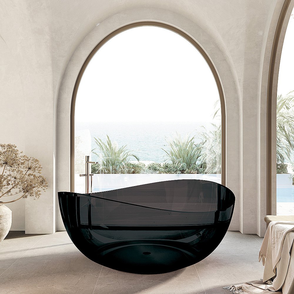 Ванна ABBER Kristall 150х150 AT9705Opal коричневая купить в интернет-магазине Sanbest