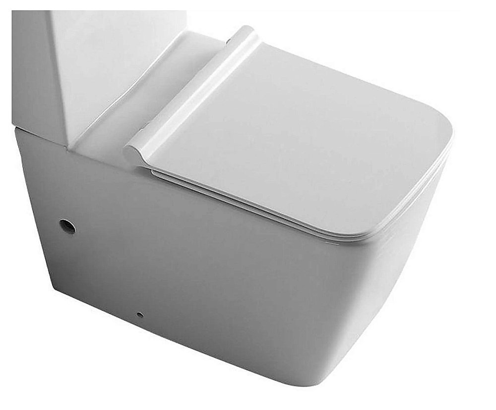 Унитаз-компакт Aquanet Rimless Tavr BL-103N-TPT с крышкой микролифт, с бачком, безободковый купить в интернет-магазине Sanbest