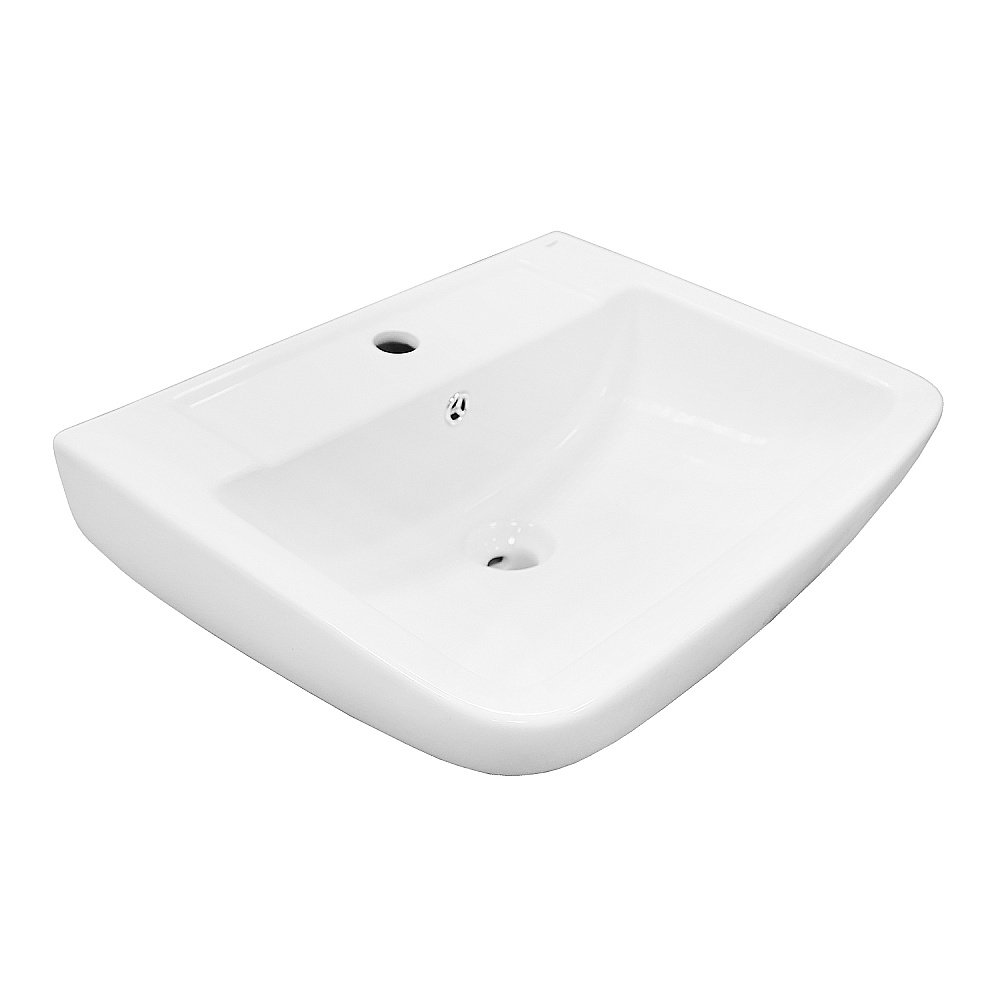 Раковина на пьедестале Loranto Liri CS-BMP009 55 белая купить в интернет-магазине Sanbest