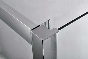 Душевой уголок Vincea ALPHA VSR-3AL8010CL 100x80 стекло прозрачное/профиль хром купить в интернет-магазине Sanbest