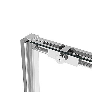 Душевая дверь Vincea Slim Soft VDS-1SS120CLBN 120 профиль брашированный никель/стекло прозрачное купить в интернет-магазине Sanbest