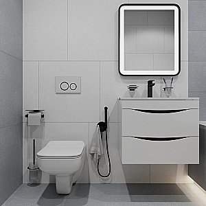 Кнопка для инсталляции Iddis Unifix UNI03WBi77 купить в интернет-магазине сантехники Sanbest