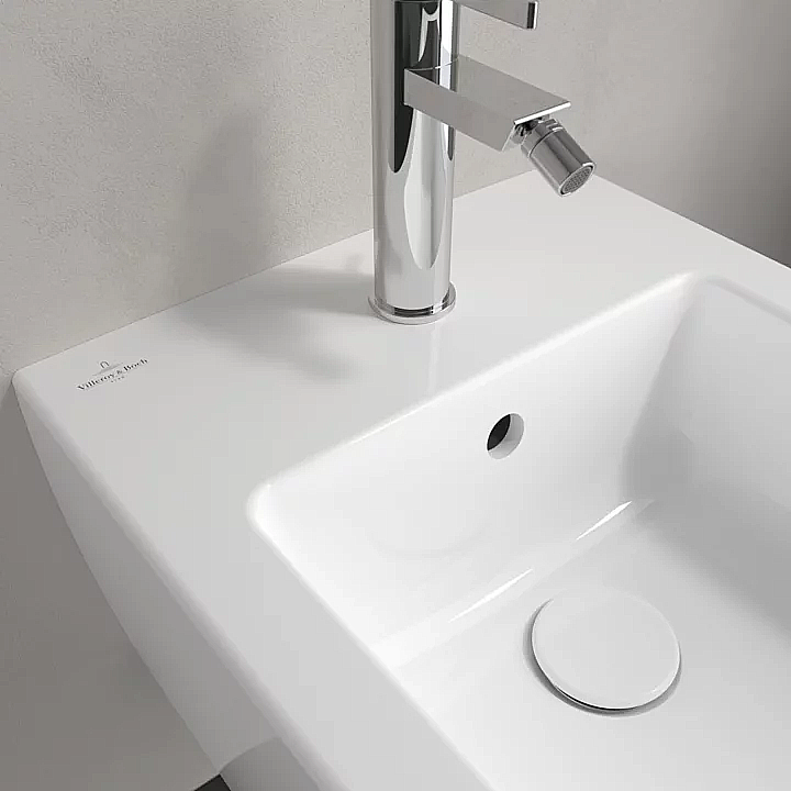Биде подвесное Villeroy&Boch Memento 2.0 44330001 альпийский белый купить в интернет-магазине Sanbest