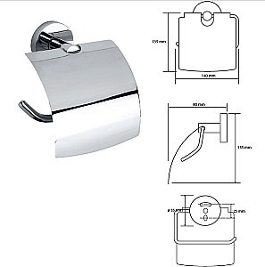 Держатель для туалетной бумаги Bemeta Omega 104112012 купить в интернет-магазине сантехники Sanbest