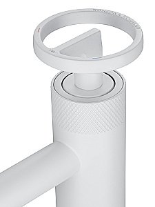 Смеситель для раковины WONZON & WOGHAND, Белый матовый (WW-H1065-MW) купить в интернет-магазине сантехники Sanbest