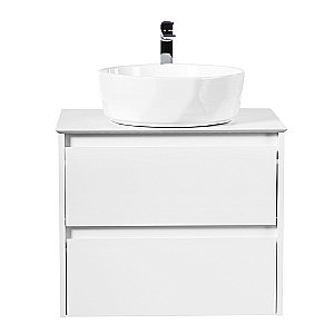 Тумба с раковиной и столешницей BelBagno KRAFT 70 Bianco Opaco для ванной в интернет-магазине Sanbest