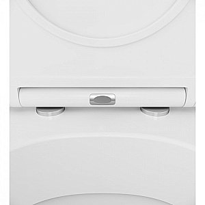 Унитаз-компакт AM.PM Gem C908600SC белый, с бачком, безободковый купить в интернет-магазине Sanbest