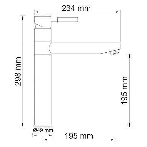Смеситель для кухни WasserKRAFT Main 4107 купить в интернет-магазине сантехники Sanbest