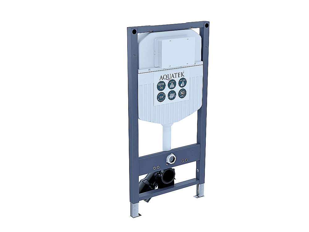 Инсталляция для унитаза Aquatek Duos 50 INS-0000023 купить в интернет-магазине сантехники Sanbest