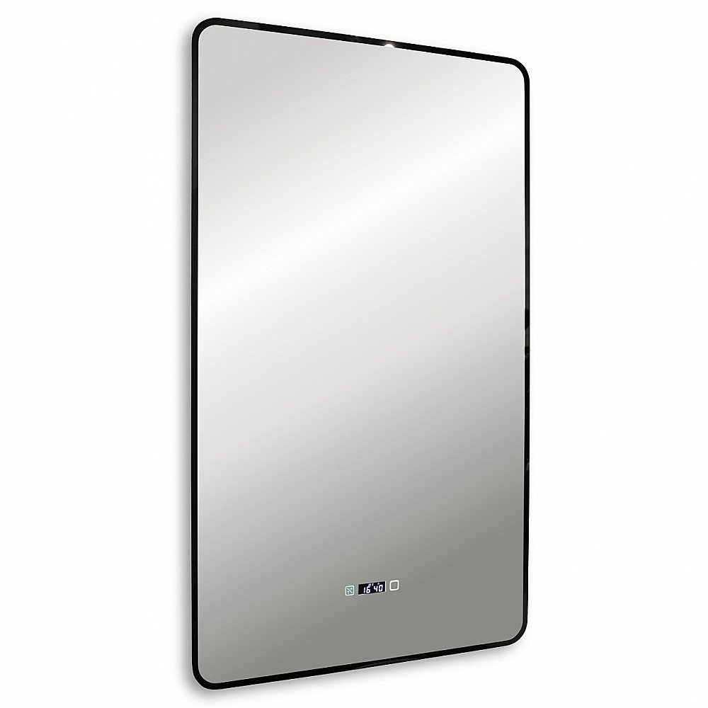 Зеркало ABBER See AG6114SWHB 60x100 черный в ванную от интернет-магазине сантехники Sanbest