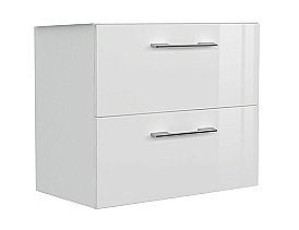 Тумба под раковину подвесная Cersanit LARA 60 64133 белая купить в интернет-магазине сантехники Sanbest
