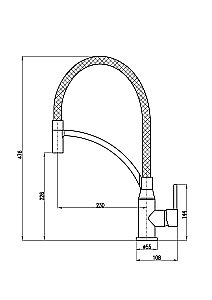 Смеситель для кухни Rav-Slezak SEINA SE914.5 купить в интернет-магазине сантехники Sanbest