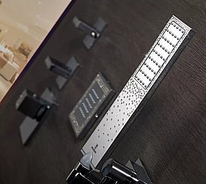 Душевой гарнитур Bossini Flat One C13001.030 хром купить в интернет-магазине сантехники Sanbest