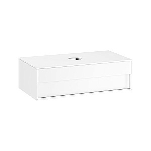 Тумба с раковиной Ravak STEP SD 80 X000001783 белый глянцевый лак для ванной в интернет-магазине Sanbest