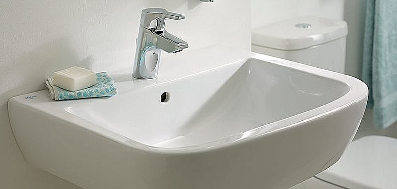 Раковина на пьедестале Ideal Standard Tempo 50 T056601 белая купить в интернет-магазине Sanbest