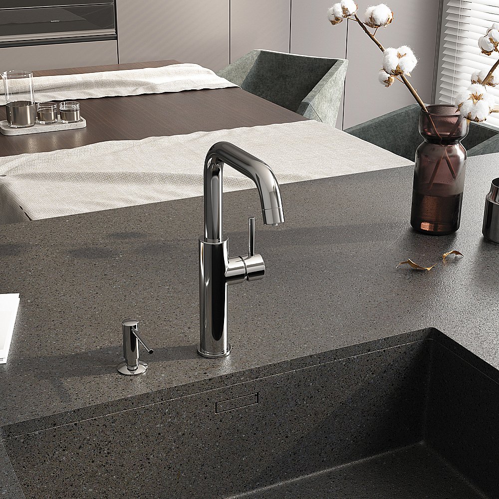 Смеситель для кухни WasserKraft A8517 хром купить в интернет-магазине сантехники Sanbest